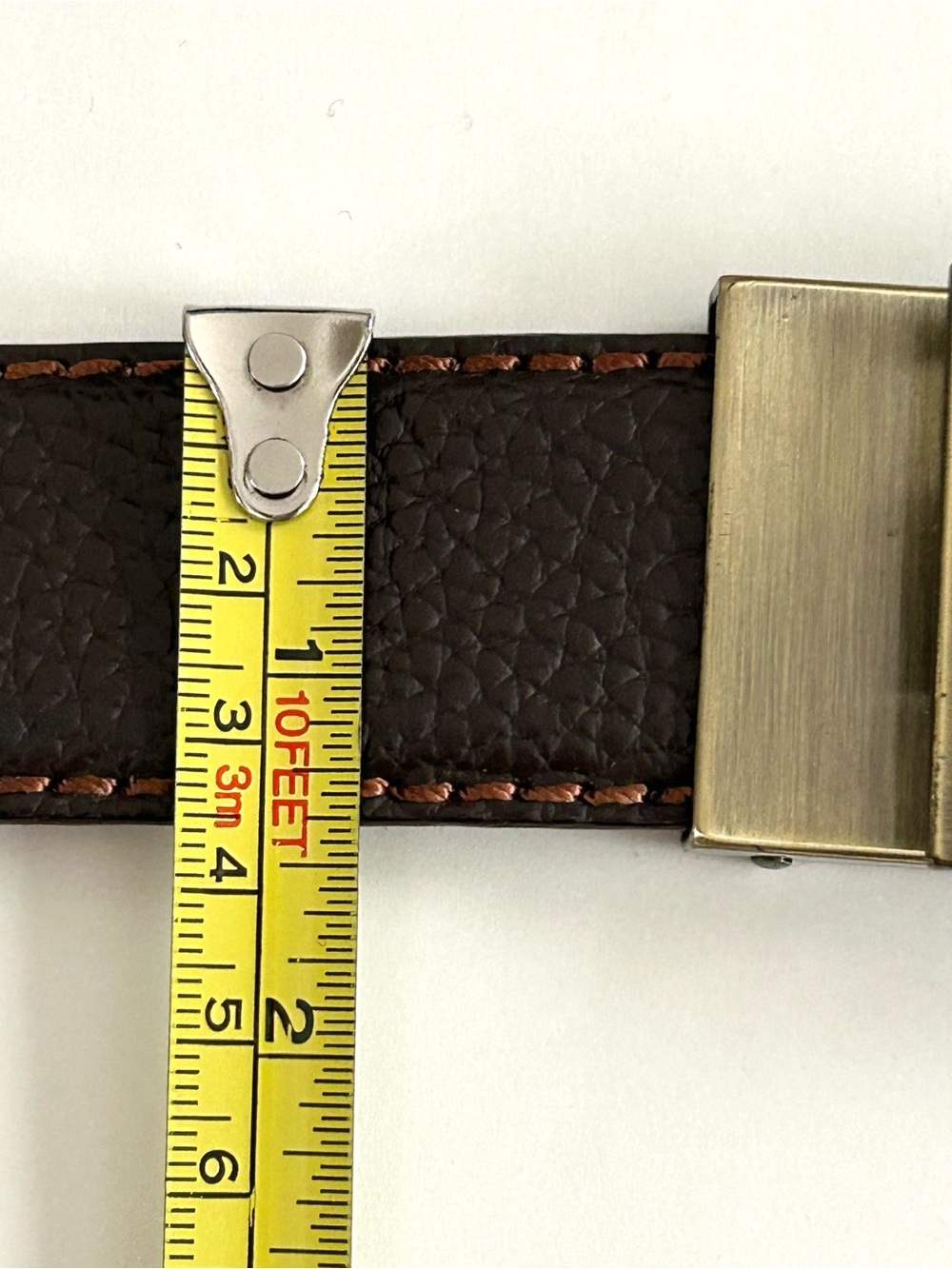 Nexbelt Brown Leather Ratchet Belt - Trim to your size - Mens - Picture 11 of 12